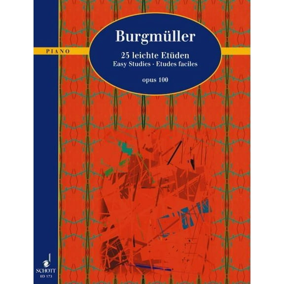 25 Etudes, Op. 100: For Piano, (Paperback)