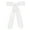 White, variant on Lovely Double Layer Bow Hair Clip With Satin Ribbon Sweet And Lovely Silky Satin Hair Bows Hair Clip Hair Accessory For Women Girls Kids