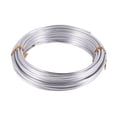 thumbnail image 2 of 3X Fil d'Aluminium 3mm 10M Fil Argenté pour Fabrication de Bijoux Modélisation en Argile Bonsaï et Modèle, 2 of 5