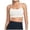 White, variant on Bras for Women, Women's Comfortable Back No Underwire Wicking Breathable Underwear Yoga Bra Wrap Bra Top Bra Chain Back Bra Beige L
