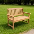 thumbnail image 2 of Jopath Wood Bench, Outdoor Lounge Chair for Pool Beach Patio Lawn Both Indoor and Outdoor Use Teak, 2 of 9