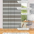thumbnail image 4 of GoDear Design Adjustable Sliding Panel Track Blind 45.8"- 86" W x 96" H, Vertical Blinds, Light Filtering, Limestone, 4 of 12