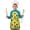 Ninja Cat Yellow, variant on Ninja Cat Yellow Pattern Teens Aprons, Adjustable Neck Strap, Toddler & Teens Aprons for Cooking & Baking, 19x23.6 Inches