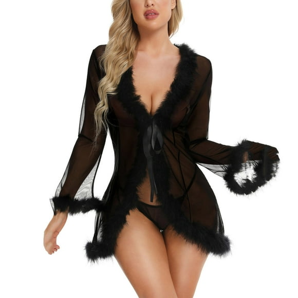 EQWLJWE Christmas Deals 2023! Lingerie for Women Plus Size Christmas,Sexy Women's Lacing Nightclub Spicy Girls Set Underwear