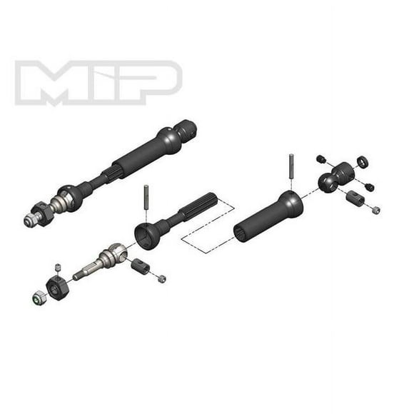 MIP MIP18150 X-Duty CVD Drive Kit, Front, 87 to 112 mm
