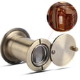 thumbnail image 2 of Kritne Home Security Optical Glass 220 Degree Wide Angle Peephole Door Scope Viewer, Home Security Peephole, Wide Angle Peephole, 2 of 8