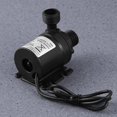 thumbnail image 3 of HLONK 1PC DC 12V Brushless Submersible Water Pump 800L/H 5M for Fountain Pool Solar Circulation System Water Circulation System, 3 of 5