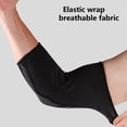thumbnail image 3 of shenmeida 1 Pair Elbow Brace Compression Sleeve, Arm Support Sleeves Forearm Pain Relief Pads Braces for Tendonitis, Tennis & Golfers Elbow Treatment, Arthritis, Workout, Weight lifting, 3 of 8