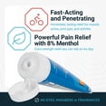 thumbnail image 6 of (2 pack) Stopain Extra Strength Gel for Muscle Aches, Joint Pain and Arthritis, 3oz OTC Medicine, 6 of 10