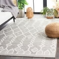 thumbnail image 3 of SAFAVIEH Cabana Salim Geometric Indoor/Outdoor Area Rug, Grey/Ivory, 8' x 10', 3 of 14