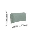 thumbnail image 3 of Leodye 1PCS office Chair Half-Cover , Stretchable Breathable Material, Washable Cover for office Chair Daily Use -19.68*10.23 in, 3 of 6