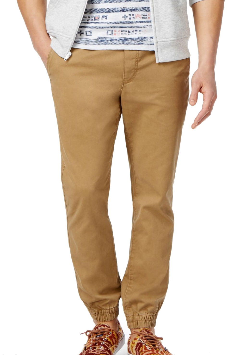 jogger style khakis