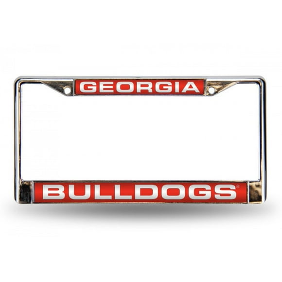 Georgia Bulldogs Laser Chrome License Plate Frame
