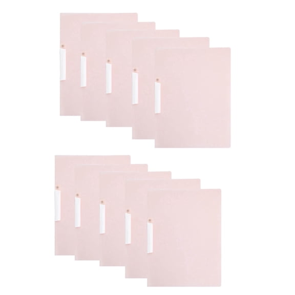 zrova Multicolor Plastic Swing Clip Folders, Report Covers for A4/Letter Size, Ideal for Office & Business Presentations