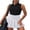 Black Blue Argyle, variant on Pinspark Womens Golf Shirts Sleeveless Tennis Shirt Lightweight UPF 50 Polo Top Stretchy Quick Dry Sportswear