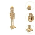 thumbnail image 6 of yotijay Christmas Craft Nutcracker Wooden Nutcracker Figurine Unfinished Wood Nutcracker C, 6 of 9