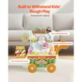 thumbnail image 3 of KFFKFF Ice Cream Cart for Kids, 27-Piece Accessory Set, Pretend Play Store with Storage Trolley, Includes Play Money, Sound & Light Features, Montessori-Inspired Ice Cream Truck Toy for Ages 3+, 3 of 9