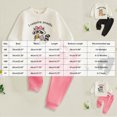 thumbnail image 3 of TOWED22 Toddler Baby Boy Fall Clothes Print Long Sleeve Sweatshirt Tops and Shorts Set Winter Outfit 2Pcs, 3 of 4