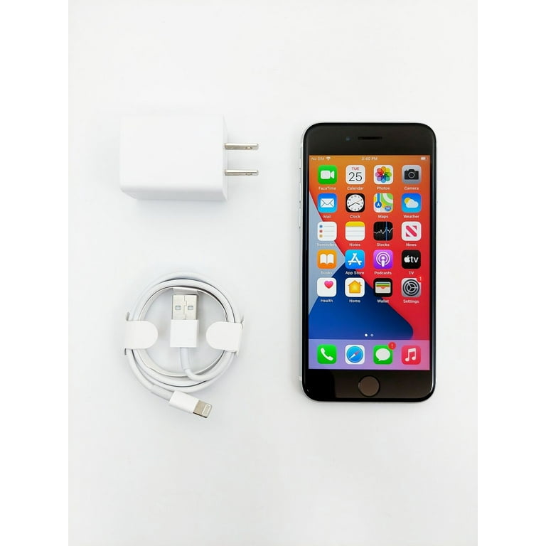Open Box Apple iPhone SE (2nd Gen) A2275 (Fully Unlocked) 128GB