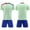 Z01 Light Green, variant on JUMEYU Boys Outfits Sets Boys Athletic Shorts Set 2 Piece Short Sleeve Soccer Jersey Kids Shirt and Boys Soccer Shorts Youth Activewear Set Size 11-12 (Blue,11-12 Years)