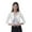 White, variant on Moomaya Women 3/4 Sleeve Short Shrug Open Front Cotton Summer Casual Cardigan