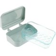 thumbnail image 6 of Raindrops 1Set Sky-Blue Rectangular Soap Box Holder for Bathroom and Shower Room, 6 of 8