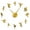 Gold,27inch, variant on Ballerina Wall Art DIY Large Wall Clock Big Needles Frameless Giant Ballet Dancer Wall Clock Oversized Dancing Girls Clock Watch(Black,27inch)