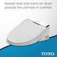 thumbnail image 3 of TOTO WASHLET C200 Electronic Bidet Seat, Round, Sedona Beige- SW2043R#12, 3 of 9