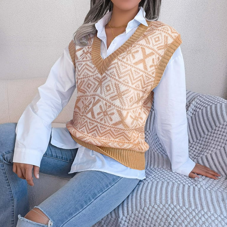 Womens fairisle store tank top