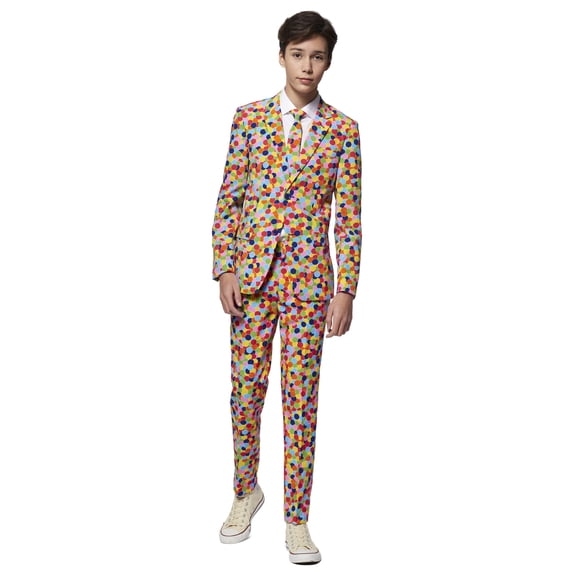 OppoSuits Teen Boys' Suits TEEN BOYS Confetteroni - US 16Y Multicolor