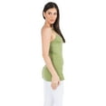 thumbnail image 2 of Women's Seamless Strappy Detail Cami Top - Olive, 2 of 5