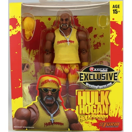 Yellow Hulkamania Hulk Hogan - Ringside Exclusive Toy Wrestling Action (Hulk Hogan Knows Best)