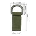 thumbnail image 2 of Unique Bargains Belt Keeper Key Chain, 4 pack D Type Thickening Nylon Strap Key Chain Hook, Green, 2 of 6