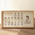 thumbnail image 2 of AOOOWER Wooden Graduation Keepsakes Frame School Years Memory Display Photo Frame for Living Room Desktop Decors, 2 of 14