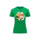 thumbnail image 1 of Playera Blusa Con Impresion De Oso Saliendo Del Pecho Ropa Para Mujer Color Verde Talla Mediana Marca Emil SaEs, 1 of 4