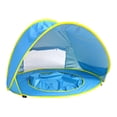 thumbnail image 1 of Baby Beach Tent Pool Tent Portable Sun Shelter with Pool UV Protection Automatic Instant Beach, 1 of 8