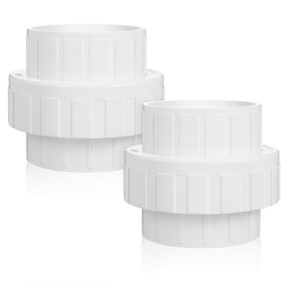 2 Pcs Coupling Pipe Fittings Pvc Pipe Connectors Coupling Adapter Connectors Pipe Fittings Pipe Replacements Adapters