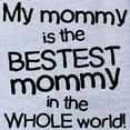 thumbnail image 2 of CafePress - Bestestmommywhttee - Cute Infant Baby Football Bodysuit, 2 of 3