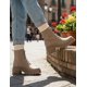 thumbnail image 2 of Botin Para Mujer Greenlove® Chelsea Charol Maquillaje 22-26 beige 25, 2 of 9