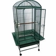 thumbnail image 2 of YML WI24ASR Dome Top Wrought Iron Parrot Cage in Antique Silver, 2 of 3