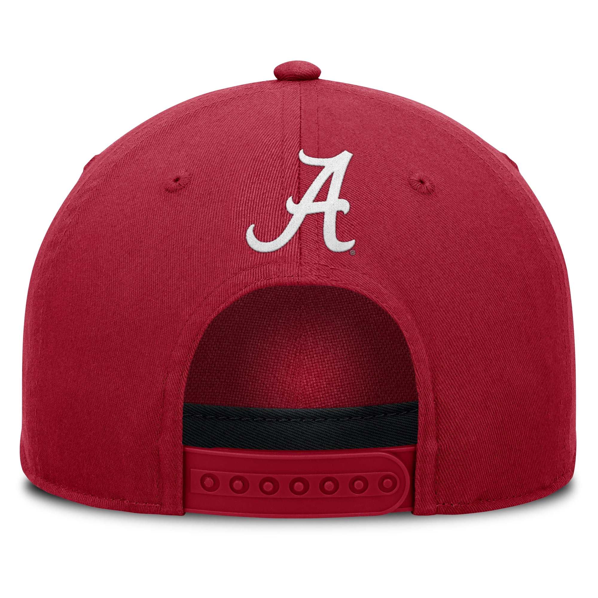 Men's Fanatics  Crimson Alabama Crimson Tide Foul Ball Rope Adjustable Hat