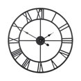 thumbnail image 1 of Reloj de pared rústico vintage redondo con esfera de números romanos. 48 cm, 1 of 9