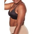 thumbnail image 3 of Women's Bali 3W11 One Smooth U Smoothing & Concealing Underwire Bra (Black 38D), 3 of 7
