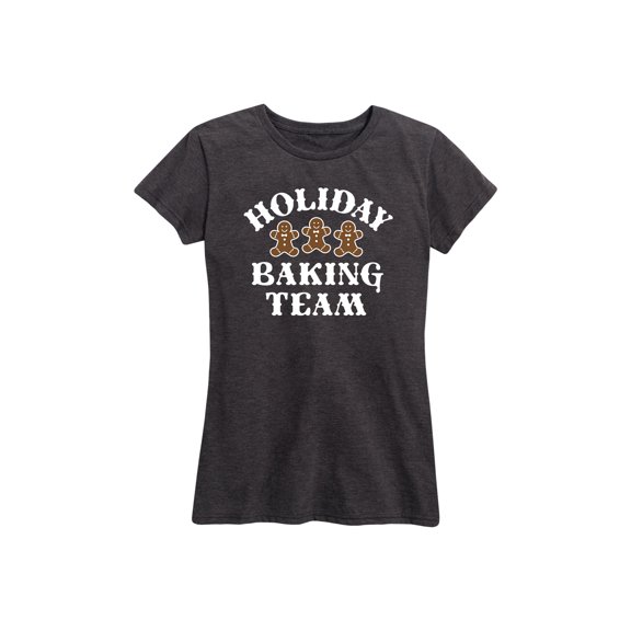 Instant Message - Holiday Baking Team - Women's Short Sleeve Graphic T-Shirt
