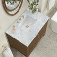 thumbnail image 3 of James Martin Vanities 485-V36-3Car Myrrin 36" Single Basin Wood Vanity Set - White, 3 of 7