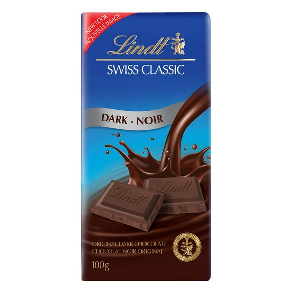 Chocolat noir Lindt SWISS&nbsp;CLASSIC&nbsp;– Barre (100&nbsp;g) 100 g