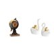 thumbnail image 1 of Figura de escritorio,Reloj de mesa con figura de globo terráqueo,decoración para oficina y hogar,Reloj de escritorio,figura decorativa,decoración para el hogar,estatua de cisne,Estatuas y, 1 of 8