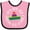 Pink and Black, variant on Inktastic 1st Cinco De Mayo Fiesta Sombrero Boys or Girls Baby Bib