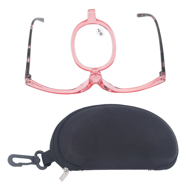 Makeup glasses best sale flip up