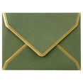 thumbnail image 5 of Invitation Envelopes, 60-Pack 5x7 Envelopes for Invitations, Gold Foil Bordered Colored Envelopes, A7, 5 1/4 x 7 1/4 Inches, 6 Morandi Colors, 5 of 17